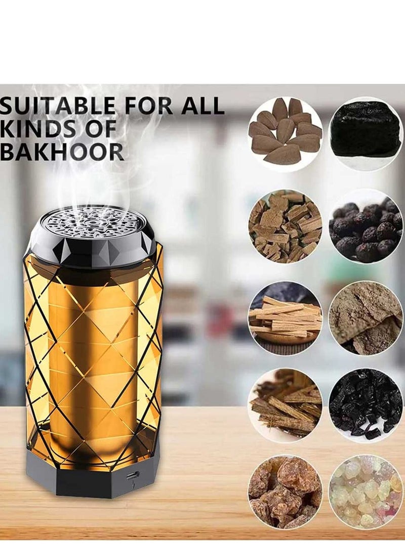 Bukhoor Orange Crystal Bakhour Incense Burner A Stunning Blend Of Beauty And Serenity Elevate Your Space With Elegance - Image 3