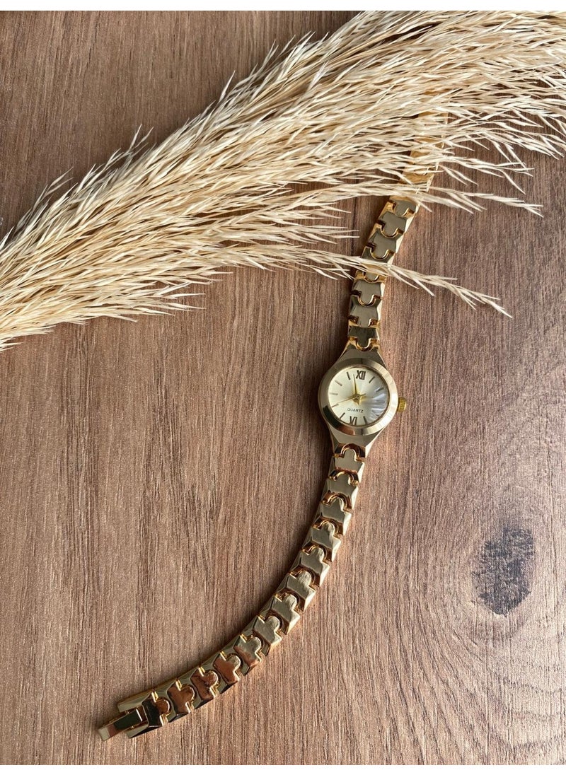 QUARTZ Bs Style Minimal Vintage Retro Beaded Stone Model Round Model  - Image 3