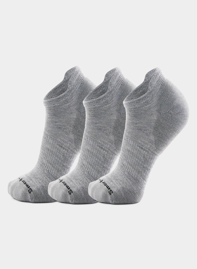 Smartwool Unisex Everyday Athletic Low Ankle Socks - Light Gray - X-Large