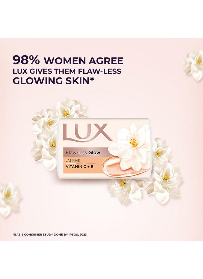 Lux - Flaw-Less Glow Bathing Soap Infused With Vitamin C & E | For Superior Glow | 150G X 3 - Image 1