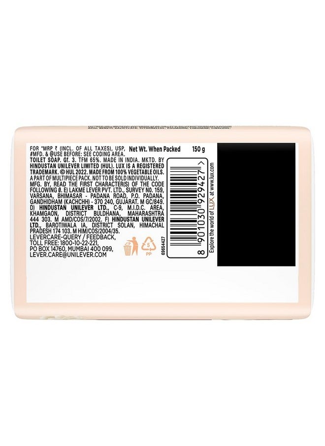 Lux - Flaw-Less Glow Bathing Soap Infused With Vitamin C & E | For Superior Glow | 150G X 3 - Image 1