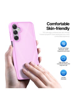 DUX DUCIS DUX DUCIS Yind Series Cover for the Samsung Galaxy A16 5G/4G mobile phone a slim, TPU Hybrid PC  cover made of TPU, polycarbonate silicone - Rose Pink  - Image 4