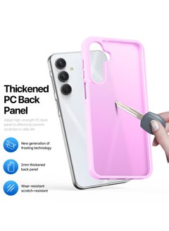 DUX DUCIS DUX DUCIS Yind Series Cover for the Samsung Galaxy A16 5G/4G mobile phone a slim, TPU Hybrid PC  cover made of TPU, polycarbonate silicone - Rose Pink  - Image 5