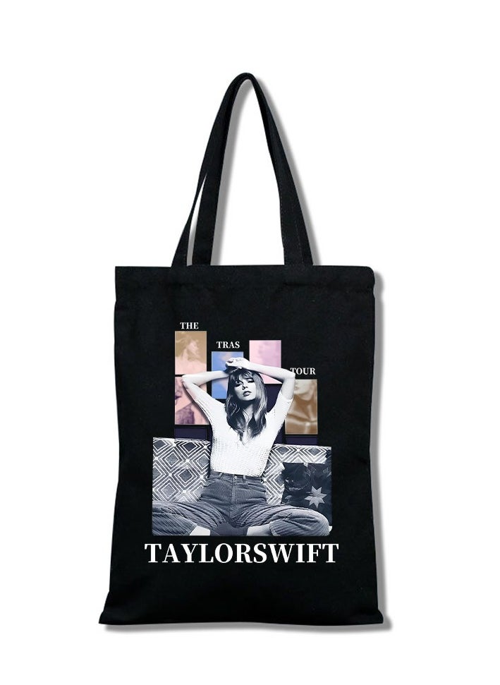 Taylor Swift Taylor Swift The Eras Tour Official Merchandise Black Tote Bag Ltd Edition 