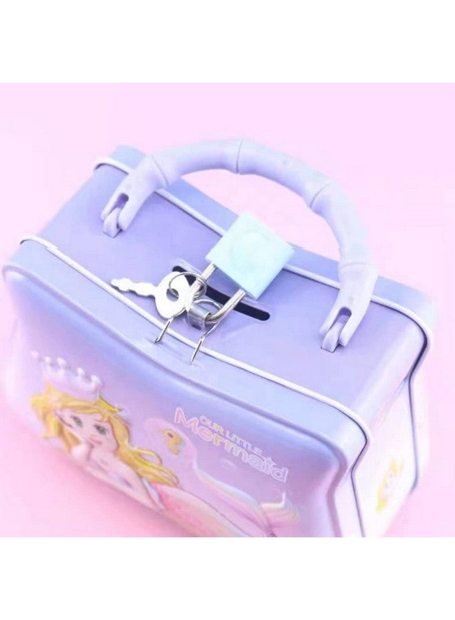 فنبلاست حصالة نقود من فن بلاست - صندوق نقود حورية البحر للأطفال، أولاد وبنات، حصالة نقود للأطفال، عصرية، متعددة الألوان - Image 4