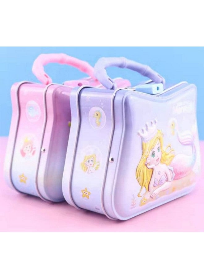 فنبلاست حصالة نقود من فن بلاست - صندوق نقود حورية البحر للأطفال، أولاد وبنات، حصالة نقود للأطفال، عصرية، متعددة الألوان - Image 5