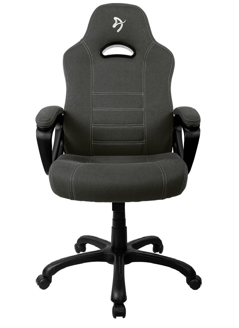 Arozzi - Arozzi Enzo Woven Fabric Ergonomic Computer Gaming/Office Chair with Swivel, Tilt, Rocker, and Adjustable Height, Black Grey | ENZO-WF-BKGY - Image 1