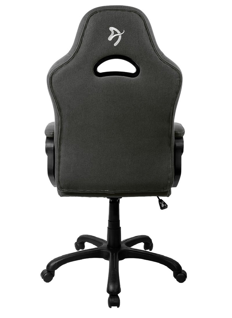 Arozzi - Arozzi Enzo Woven Fabric Ergonomic Computer Gaming/Office Chair with Swivel, Tilt, Rocker, and Adjustable Height, Black Grey | ENZO-WF-BKGY - Image 1