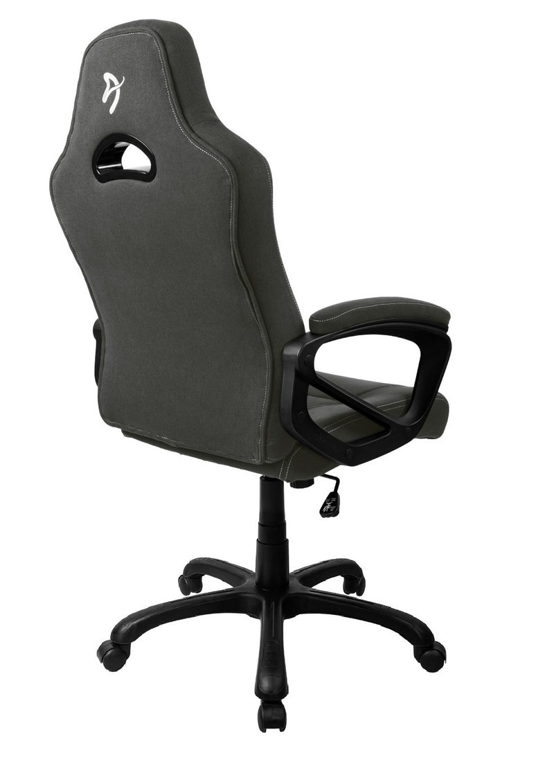 Arozzi - Arozzi Enzo Woven Fabric Ergonomic Computer Gaming/Office Chair with Swivel, Tilt, Rocker, and Adjustable Height, Black Grey | ENZO-WF-BKGY - Image 1