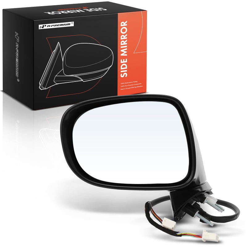 APremium Driver Side Power Door Mirror  Compatible with Lexus IS250 IS350 2006 2007 2008  Heated Manual Folding Black Outside Rear View Mirror  Replace 8794053250