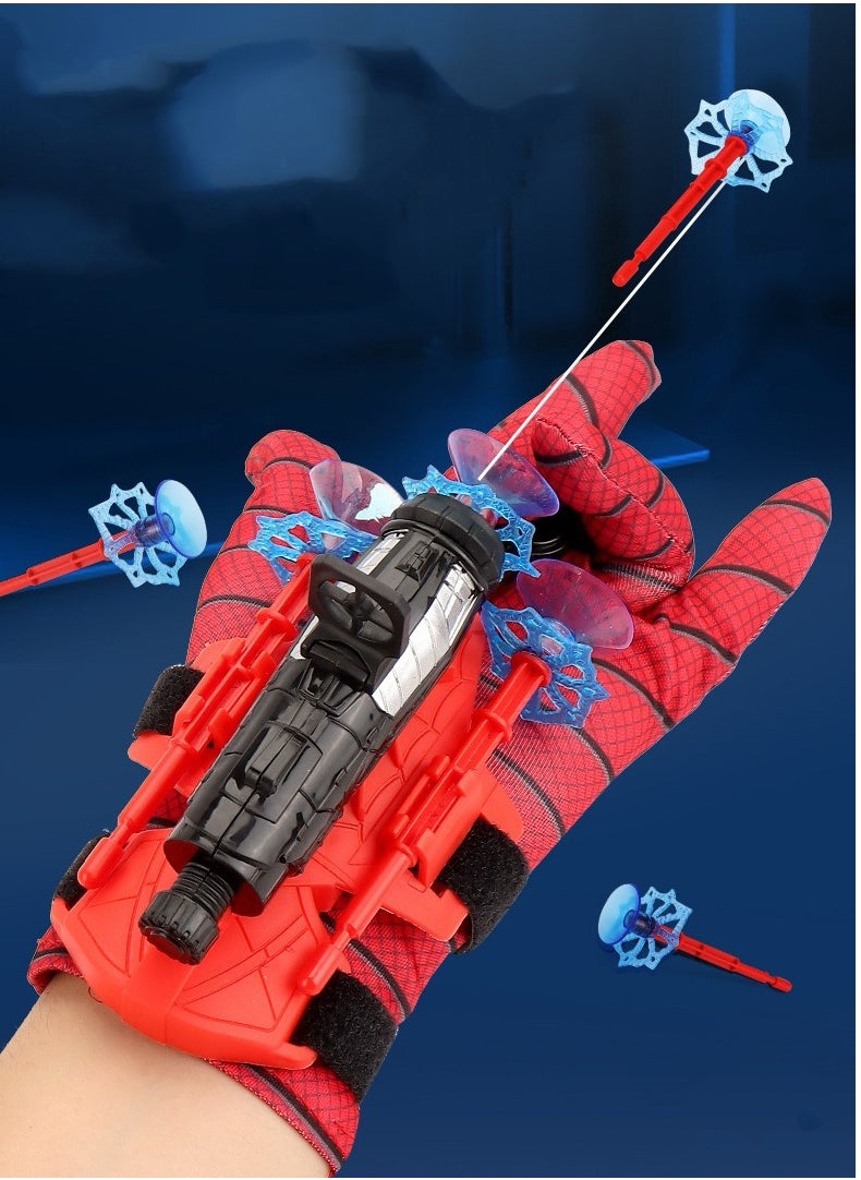 Generic Launcher Gloves for Spiderman, Hero Launcher Wrist Toy Set, Super Hero Web Shooter for Kids, Spider Launcher Wrist Toys Costume Cosplay Hero Props Gift  - Image 5