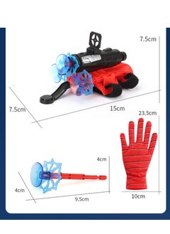 Generic Launcher Gloves for Spiderman, Hero Launcher Wrist Toy Set, Super Hero Web Shooter for Kids, Spider Launcher Wrist Toys Costume Cosplay Hero Props Gift  - Image 2