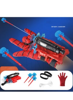 Generic Launcher Gloves for Spiderman, Hero Launcher Wrist Toy Set, Super Hero Web Shooter for Kids, Spider Launcher Wrist Toys Costume Cosplay Hero Props Gift  - Image 1
