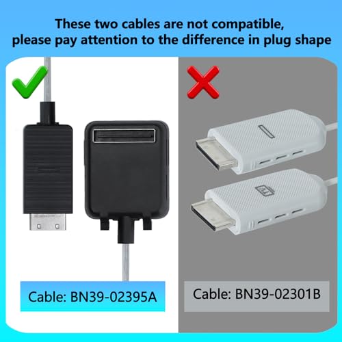 Tjyuze BN39-02395A One Connect Cable Compatible with Samsung 2018 QN65Q7CNA QN55Q75CNF QN65Q7FNAF QN55Q8FNBF QN65Q9FNAF UN55LS03NAF 4K Smart QLED TV, 5 m/16.4 ft - Image 4