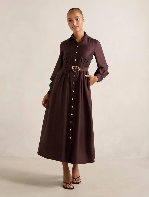Forever New  Evelyn Seam Detail Midi for Women | Best Price UAE