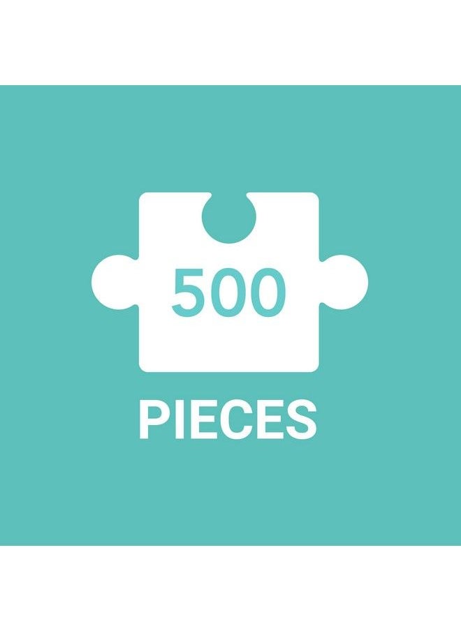 Galison Cats And Flowers 500 Piece Jigsaw Puzzle From Good Puzzle Co. Beautiful Puzzles That Give Back To You And The Planet 100% Recycled Fsc Paper Enjoyable Activity For Family And Friends  - Image 5