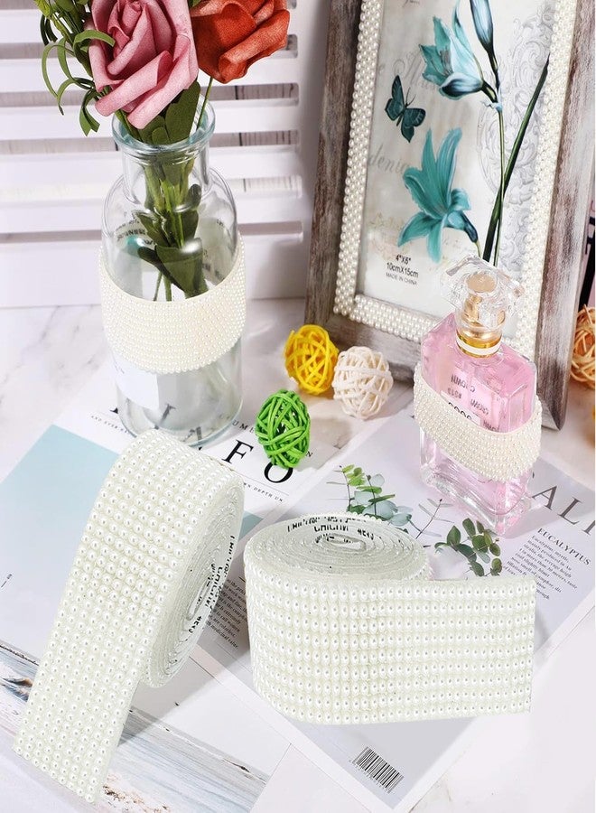 CoolShef شريط لاصق ذاتي من اللؤلؤ من كول شيف - ملصق لؤلؤ بطول ياردة واحدة لتغليف الهدايا، والأعمال الفنية والحرفية اليدوية، وسجل القصاصات، وتزيين المنزل - Image 5