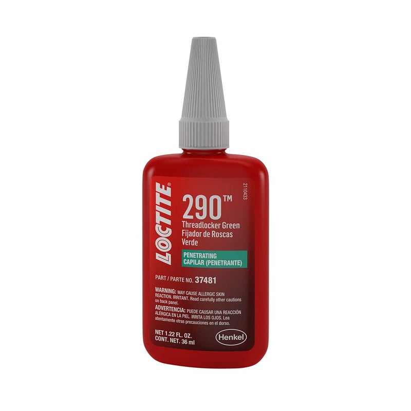 Loctite 37481 290 Green Penetrating Threadlocker Bottle - 36 ml - Image 1