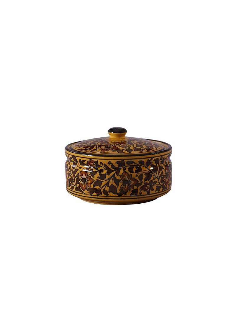 Caffeine - Caffeine Ceramic Handmade Brown Sehra Dinner Set (19 pcs.) - Image 1