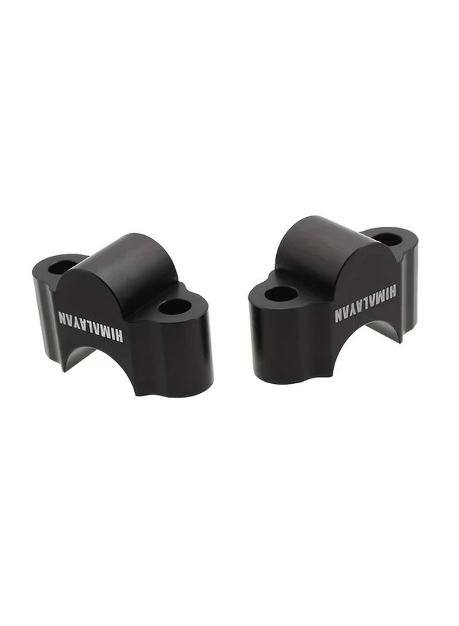 2024 Himalayan 450 Premium Black Aluminum Alloy Handlebar Risers Extend Adapter - Image 5