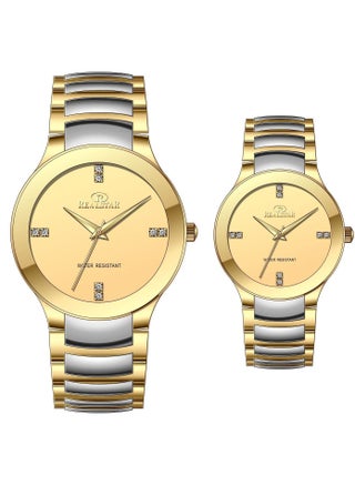 Water Resistant Analog Couple Watch Set - pzsku/ZC30B9A513E3F92C40578Z/45/_/1631911206/a65c3c2f-6a8b-45a5-b764-77b599d970d1