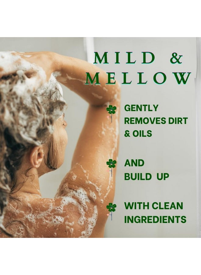 Christina Moss Naturals - Clarifying Shampoo With Rosemary, Coconut Oil And Aloe Vera For A True Clean, Sulfate Free, Shampoo For Oily, Dry Or Curly Hair, For Women And Men - Image 1