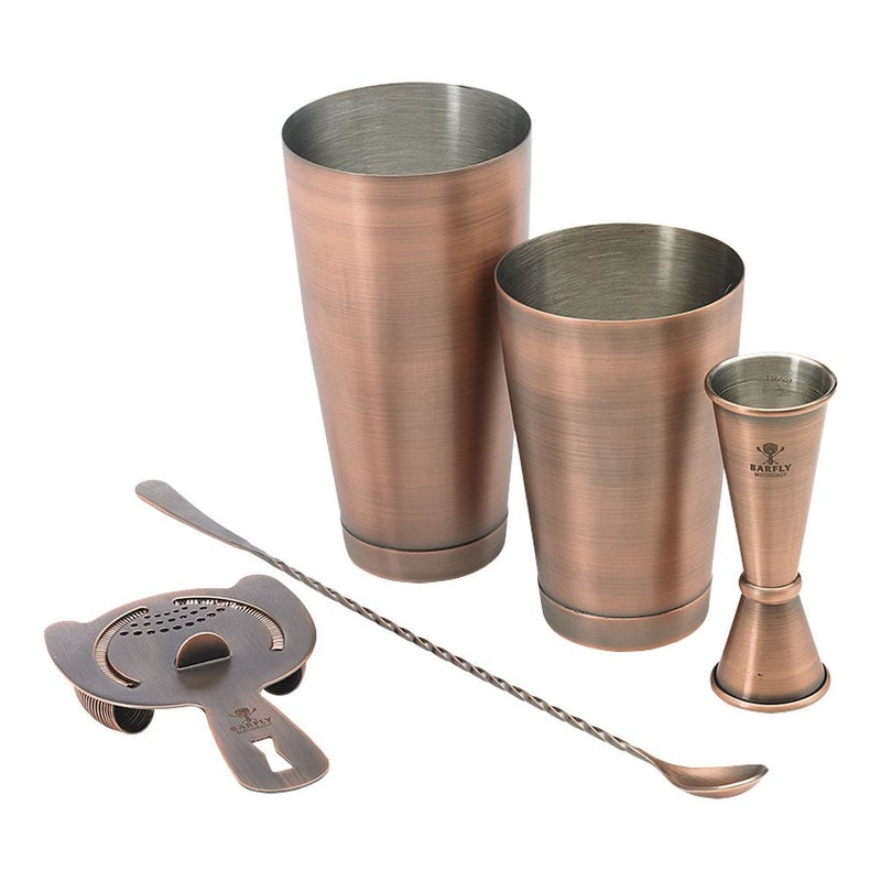 BARFLY Barfly M37101ACP Basic Set Antique Copper 5Piece 