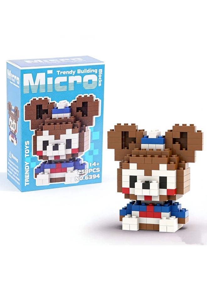 مايكرو دمى كرتونية قابلة للتركيب (32 قطعة) كل قطعة بارتفاع 11 سم وطول 8 سم وعرض 4 سم. - Image 2