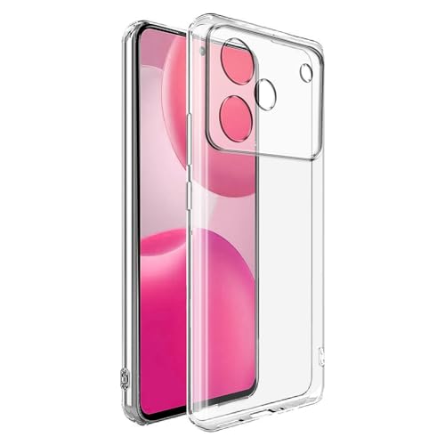 Casotec Crystal Clear Back Case for Realme P4 5G | Raised Bumps for Camera & Screen Protection | Clear Soft Silicone Back Case Cover for Realme P4 5G (TPU | Transparent) - Image 1