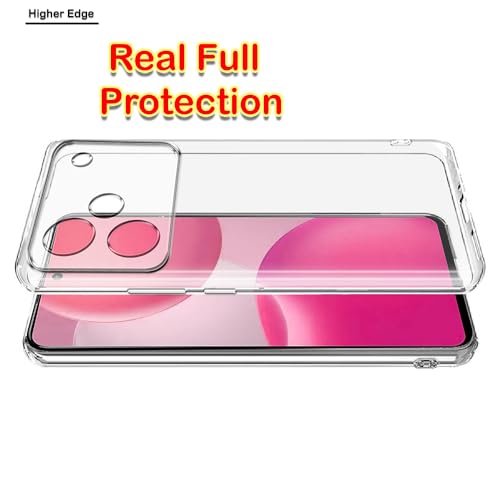 Casotec Crystal Clear Back Case for Realme P4 5G | Raised Bumps for Camera & Screen Protection | Clear Soft Silicone Back Case Cover for Realme P4 5G (TPU | Transparent) - Image 5