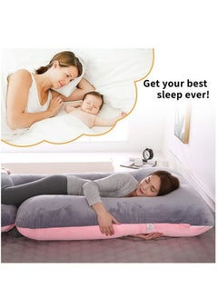 U-Shaped Pregnancy Pillow Full Body Maternity Support Pillow(62"x 28") - pzsku/ZC30BEC6A35315B6D7A8CZ/45/_/1733033400/e00ddd68-efba-4f6c-8606-6b248f2ca7ca