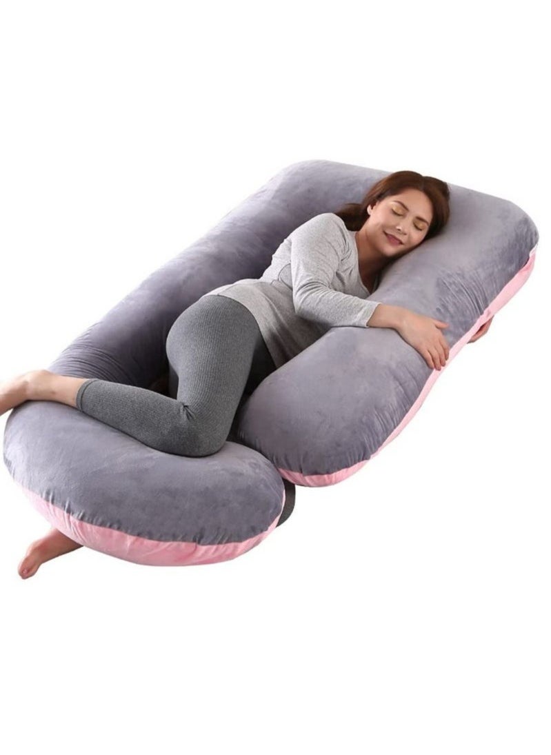 OKASA U-Shaped Pregnancy Pillow Full Body Maternity Support Pillow(62"x 28")  - Image 2
