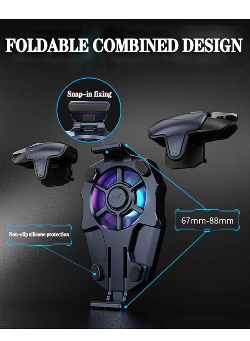 AK03Mobile Phone Cooling Fan and Controller Fire Button Key Trigger Joystick For Mobile - Image 5