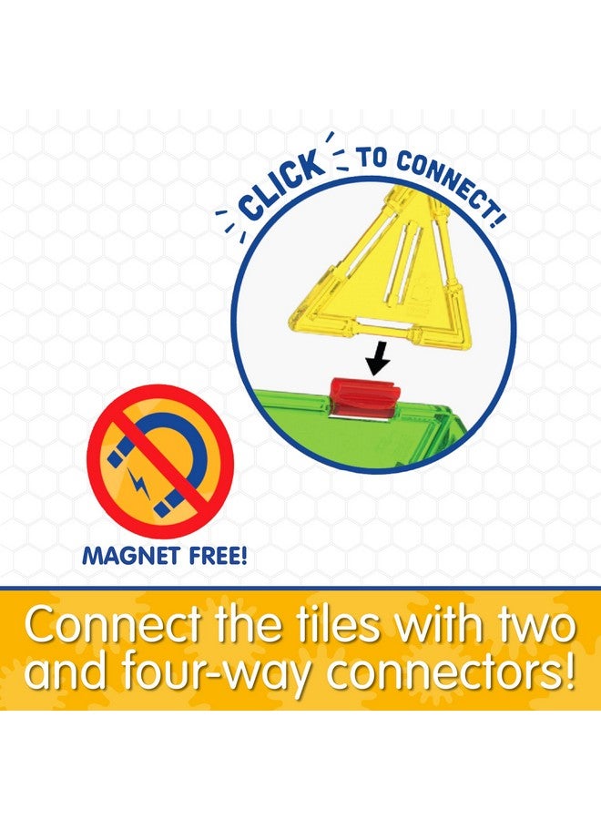 The Learning Journey: Techno Tiles Base Set Orignal Educational STEM Preschool Stacking Toy Construction Building Blocks 240+ Pieces Toys & Gifts for Boys & Girls Ages 4,5,6,7,8 Years and Up - Image 4