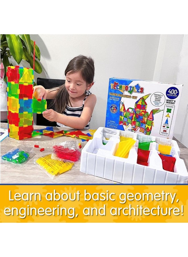 The Learning Journey: Techno Tiles Base Set Orignal Educational STEM Preschool Stacking Toy Construction Building Blocks 240+ Pieces Toys & Gifts for Boys & Girls Ages 4,5,6,7,8 Years and Up - Image 5