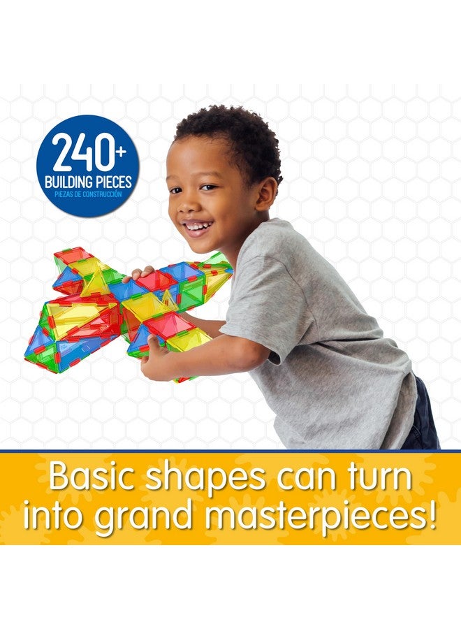 The Learning Journey: Techno Tiles Base Set Orignal Educational STEM Preschool Stacking Toy Construction Building Blocks 240+ Pieces Toys & Gifts for Boys & Girls Ages 4,5,6,7,8 Years and Up - Image 3