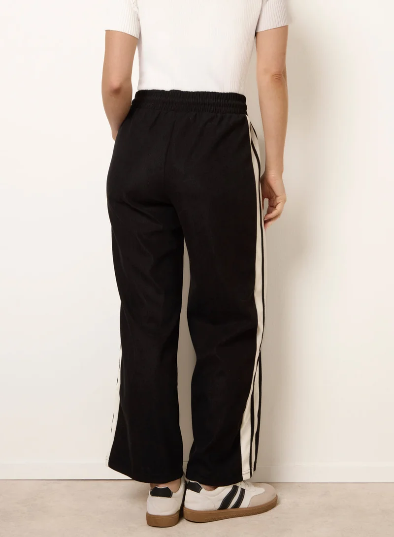 بلو فانيلا Corduroy Side Stripes Trousers