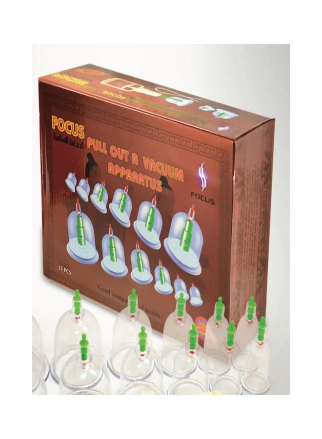 12-Piece Massage Cupping Cups