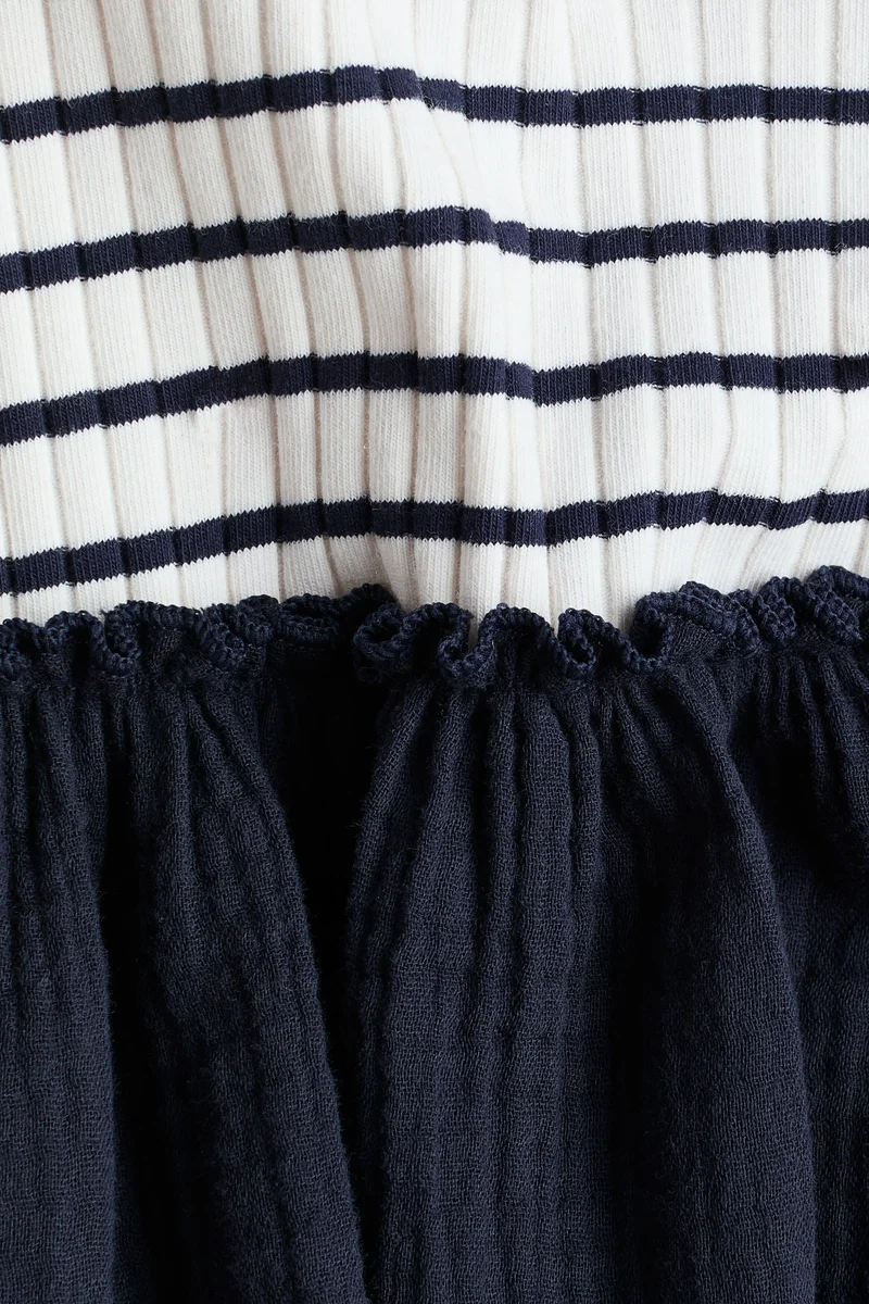 H&M Muslin-skirt dress