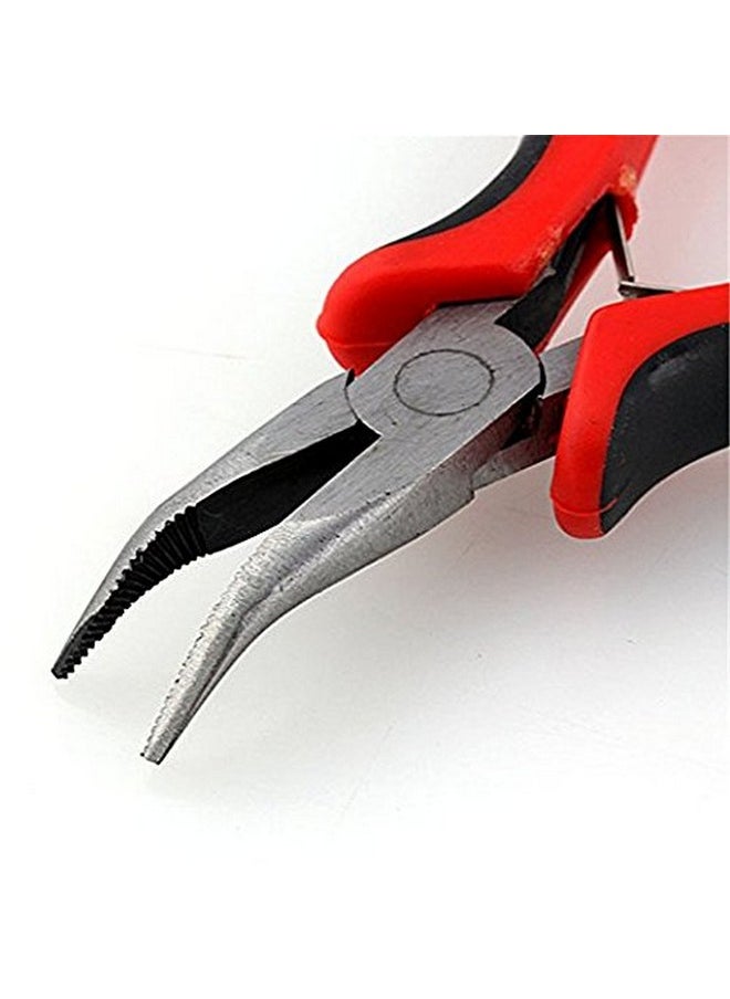 Uotp - 3 Pc Kit For Micro Ring Link Hair And Feather Extensions: Pliers Loop Threader And Silcon Rings - Image 1