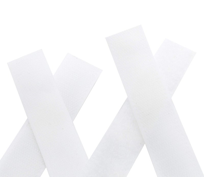 YKK® -Style- Sew on Hook and Loop Fastening Products Group YKK® Tape 1 Inch White Style 10 Yards/roll - Image 5