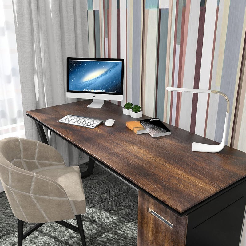 Decotalk 200"x17.7" Wood Grain Contact Paper Wooden Contact Paper for Cabinets Removable Vinyl Wrap Wood Decorative Peel and Stick Woods Wallpaper Self Adhesive Wooden Look Wallpaper for Countertops - Image 4