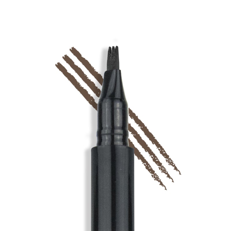 Billion Dollar Brows bdb Microblade Effect: Brow Pen - Waterproof, Smudge-Proof, Long Lasting, Taupe - Image 2