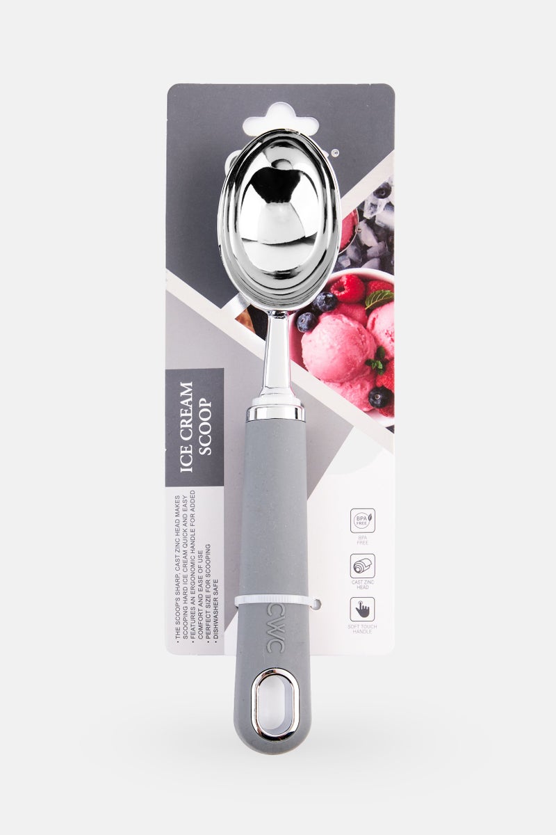 COOK WITH COLOR Ice Cream Scoop, Grey - Image 1