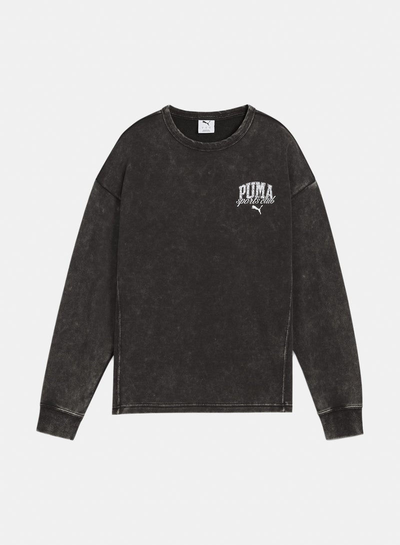 Puma Class Comfort Washed Crew Tr