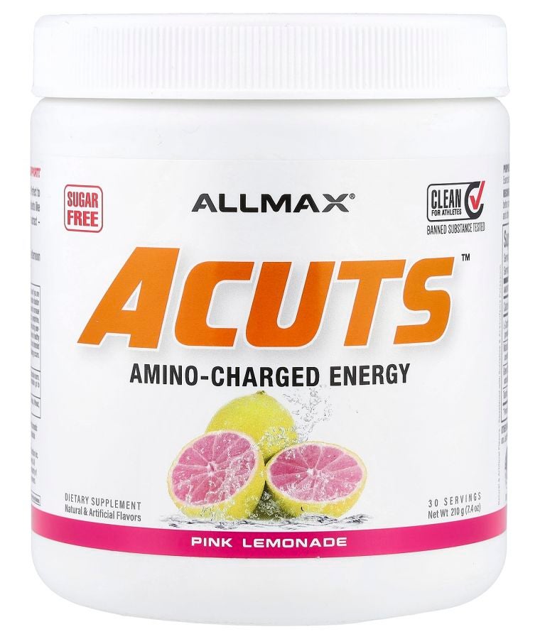 Allmax ACUTS™ Amino-Charged Energy Pink Lemonade 7.4 oz (210 g)
