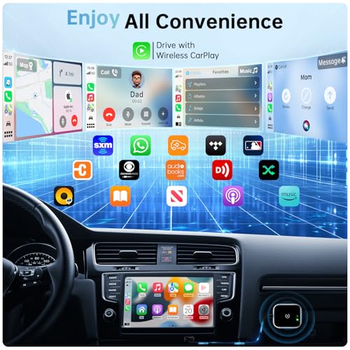 JDG Wireless CarPlay Adapter for Apple CarPlay, Easy to Upgrade Wired CarPlay to Wireless, Instant Connectivity, Super Mini Car Play Dongle for iPhone Fit for Cars with Built-in CarPlay - Image 3