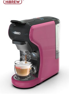 HiBREW HiBREW Coffee Machine  4in1 Multiple Hot/Cold Brew Capsule Espresso Maker For Nespresso Dolce Gusto Ground Coffee K cup H1A-Purple  - Image 1
