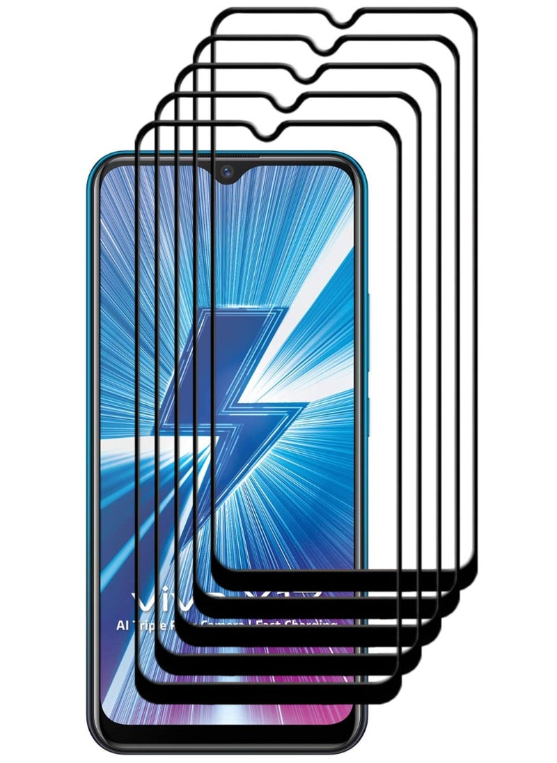 ACLIX 5 Pieces Antistatic ESD Dustproof Premium Quality High Definition Tempered Glass Screen Protector Designed For vivo Y17 - Image 1