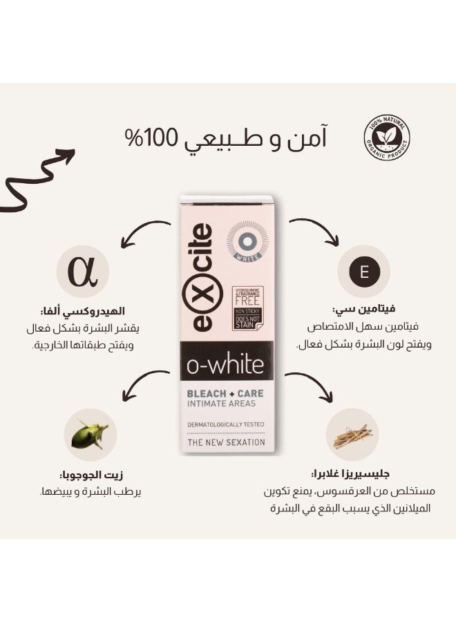 Excite O-White Bleach And Care 50Ml - Image 2